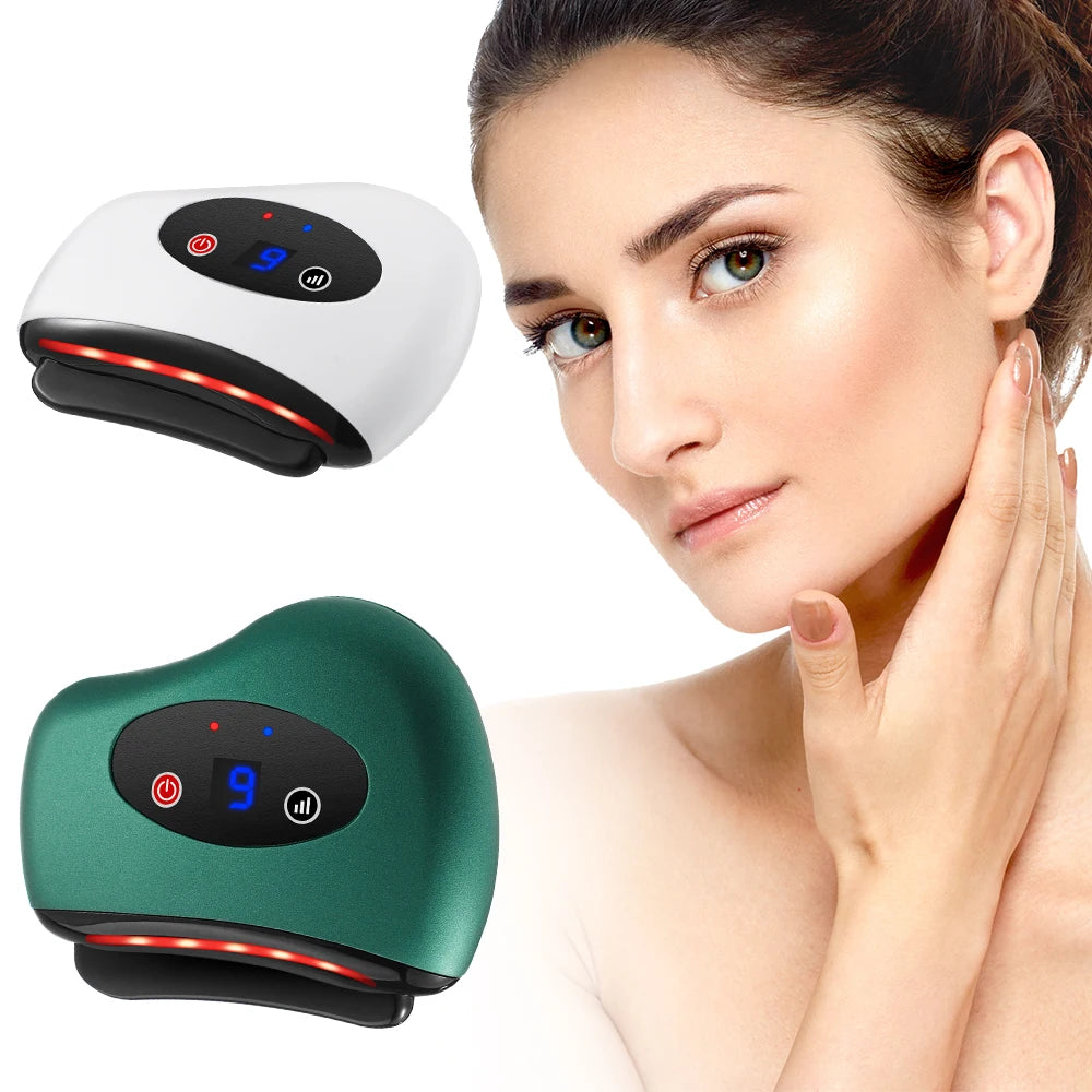Gua Sha eléctrico para rostro y cuerpo