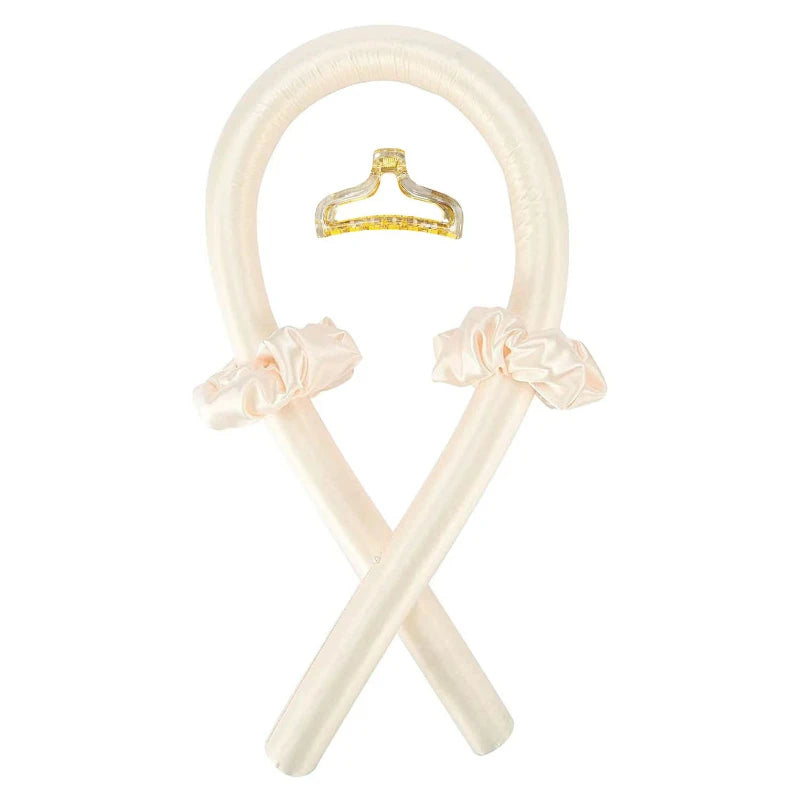 Diadema con rizador sin calor
