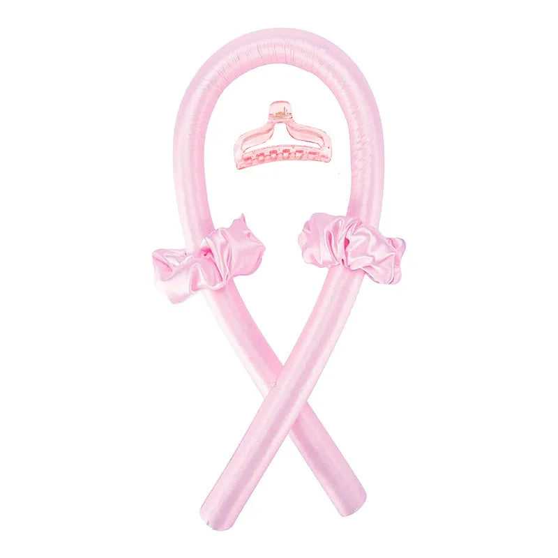 Diadema con rizador sin calor