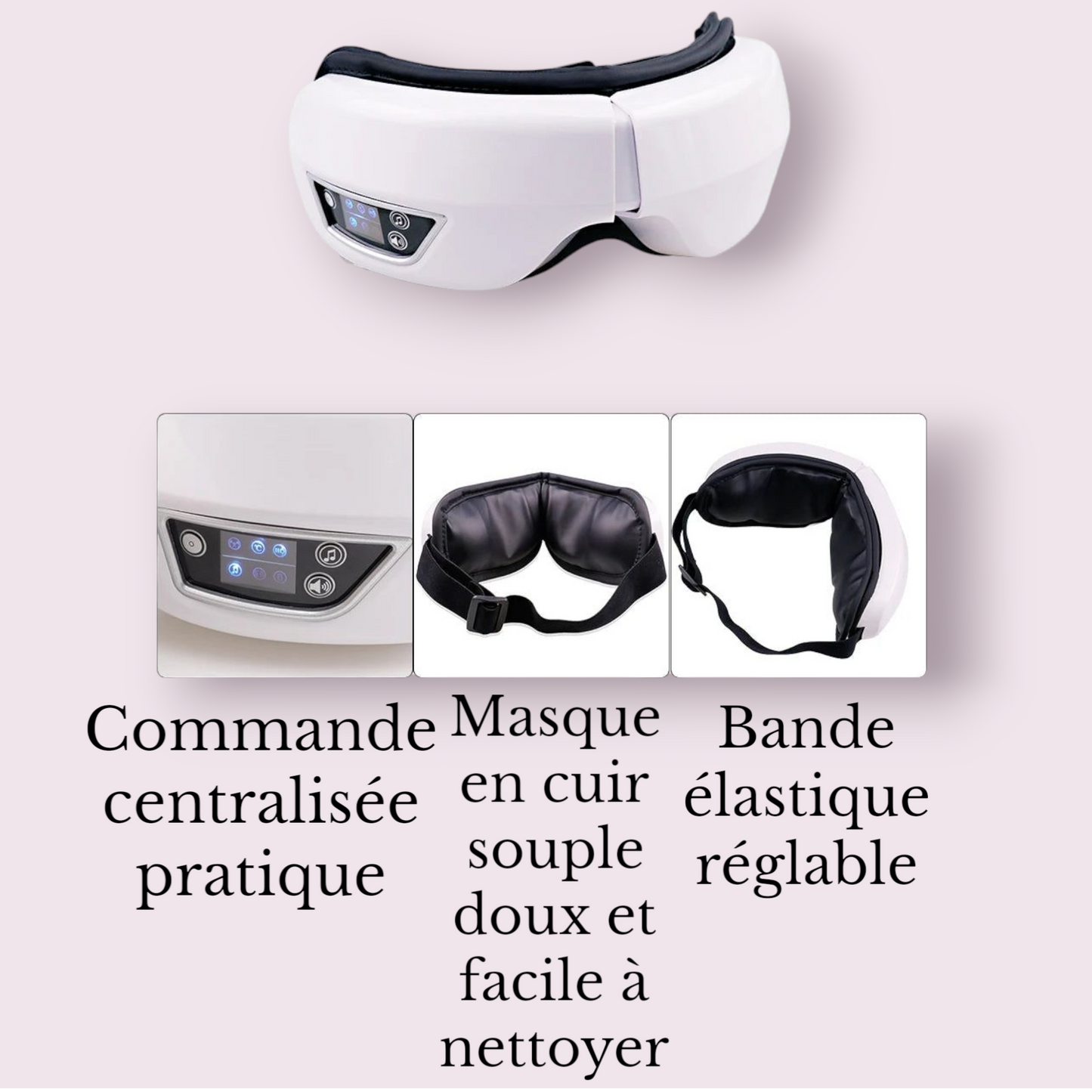 Masque de Massage des Yeux Intelligent 6D
