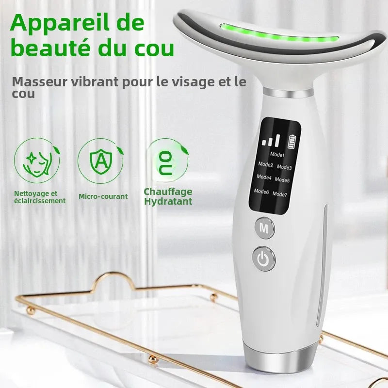 Appareil de Massage Liftant Visage et Cou EMS