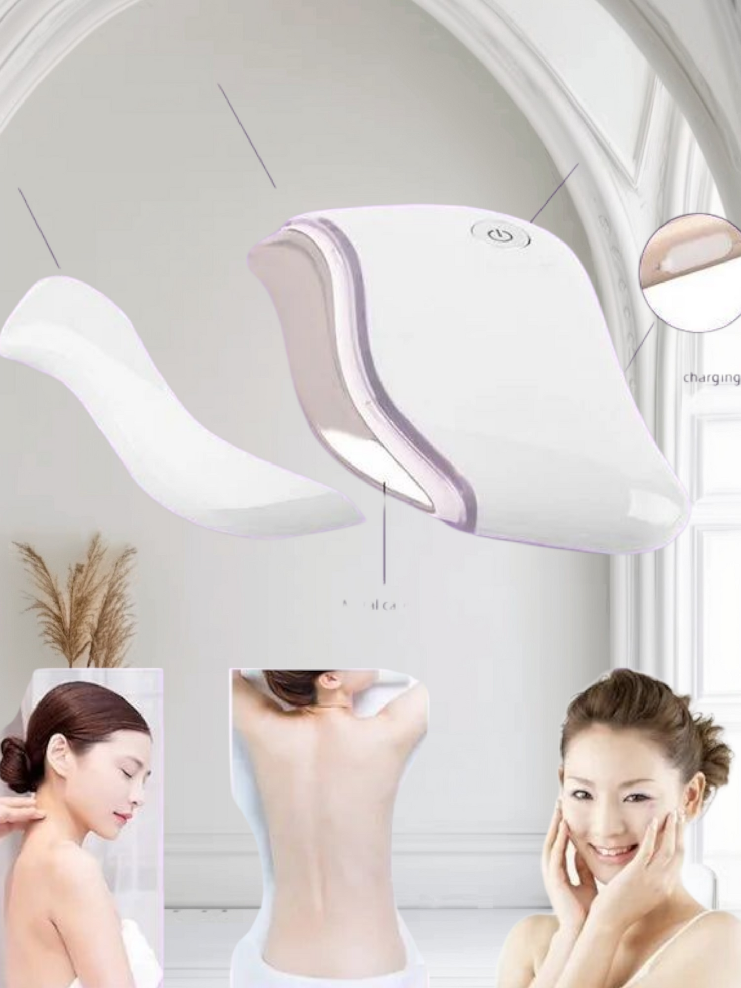Gua Sha eléctrico 4 en 1
