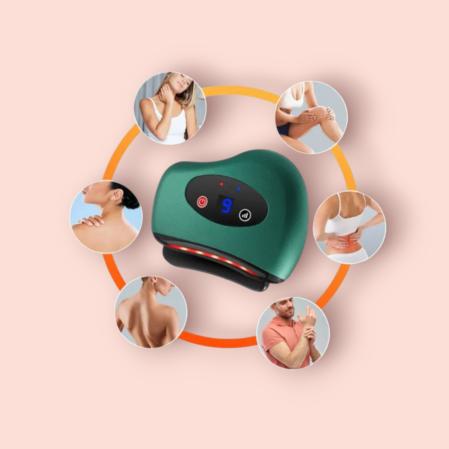 Gua Sha eléctrico para rostro y cuerpo
