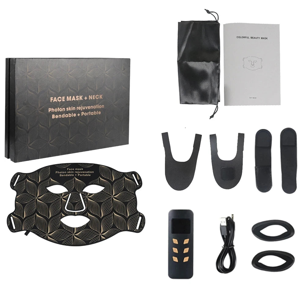 Masque de Luminothérapie Photonique en Silicone