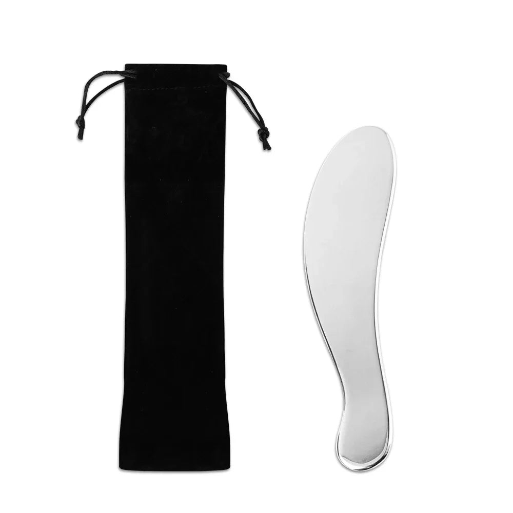 Gua Sha de acero inoxidable
