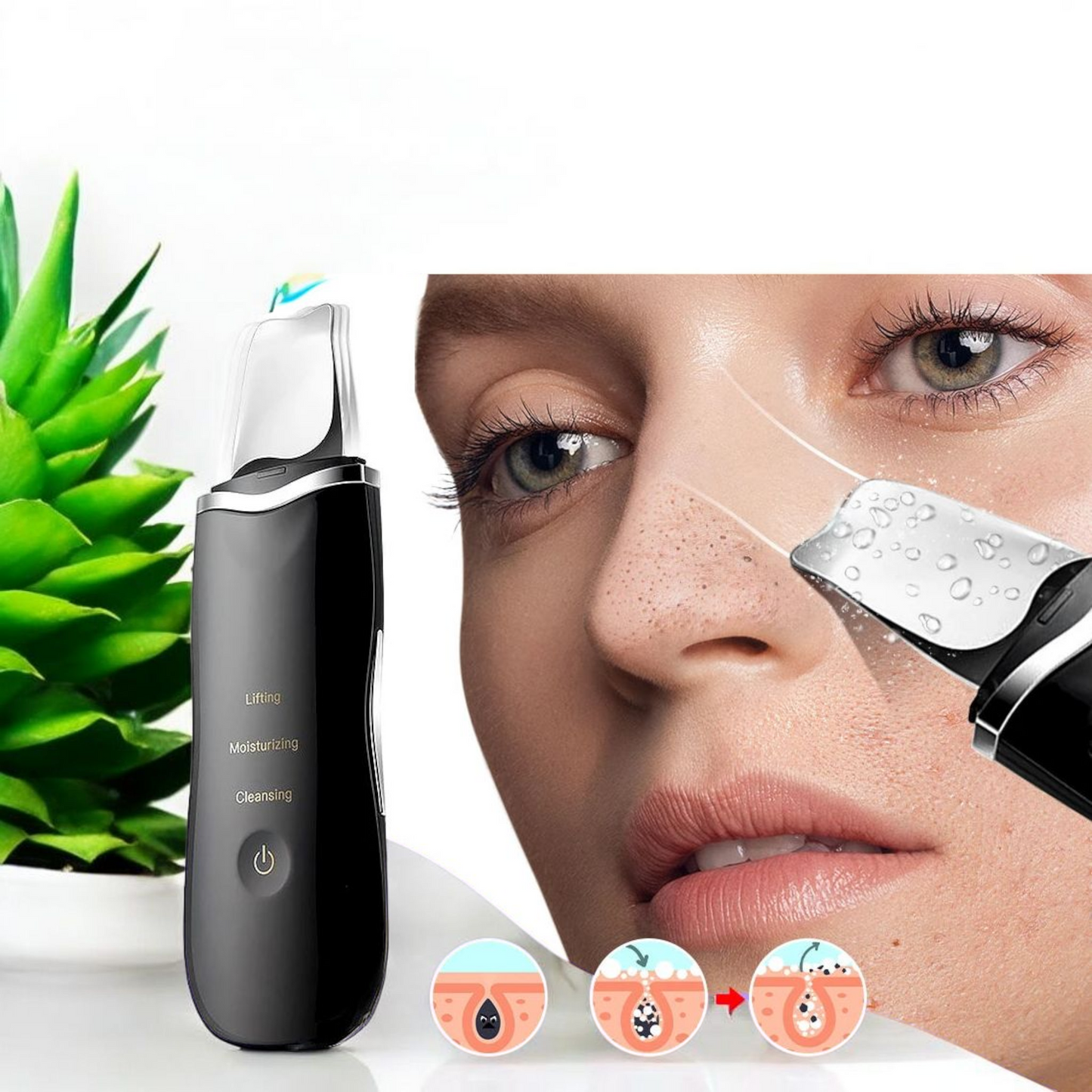 Espátula facial ultrasónica